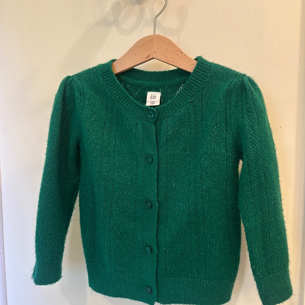 GAP Pointelle Knit Cardigan